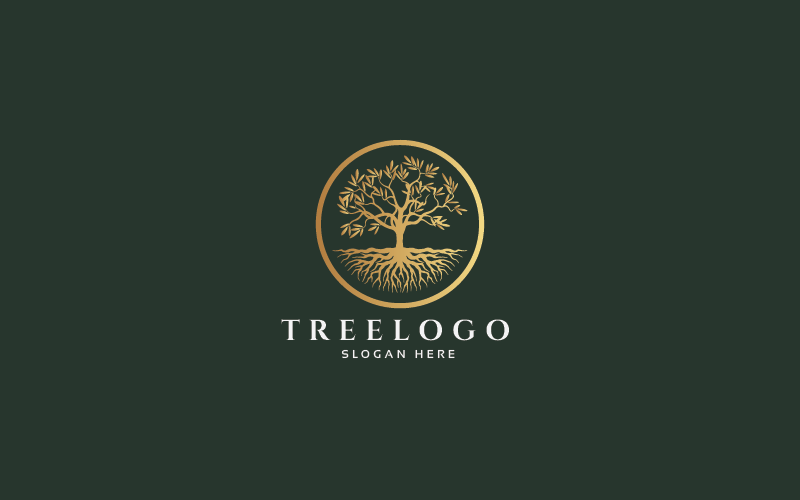 tree pro logo vector template original