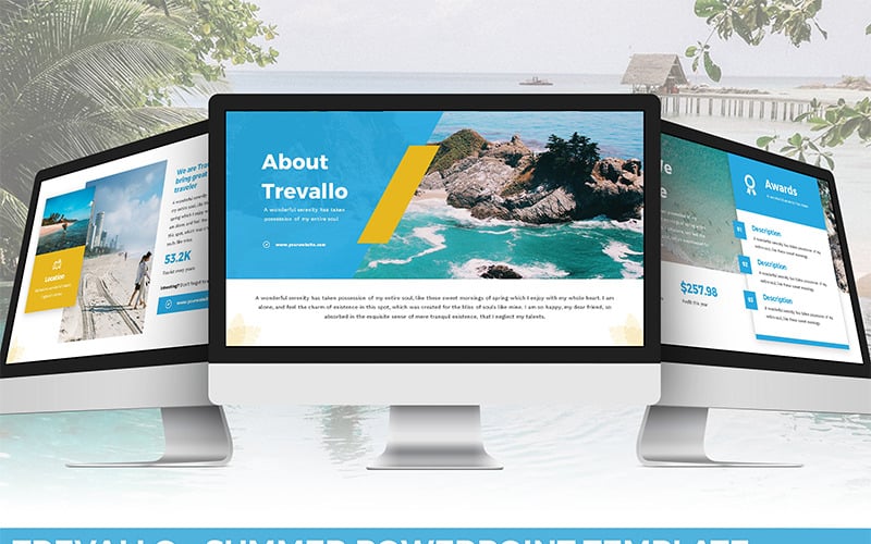 trevallo summer powerpoint template original
