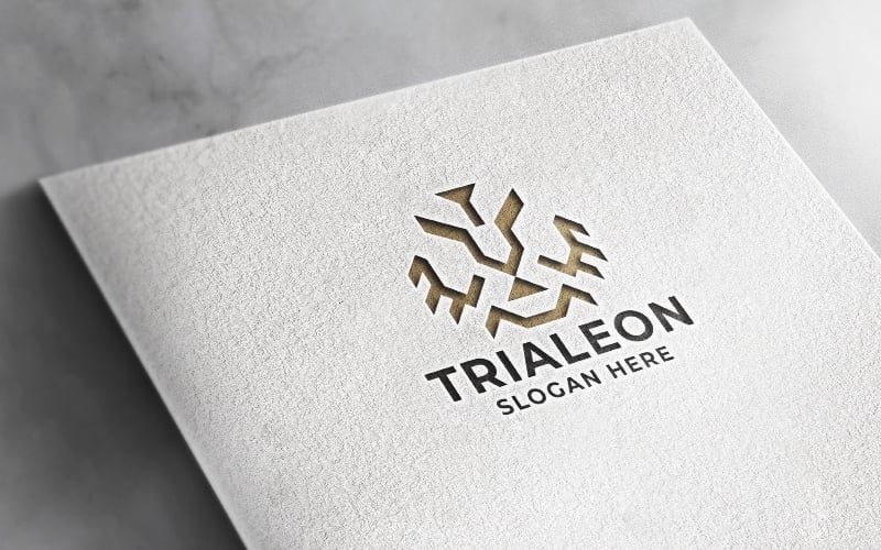 tria leon professional logo original