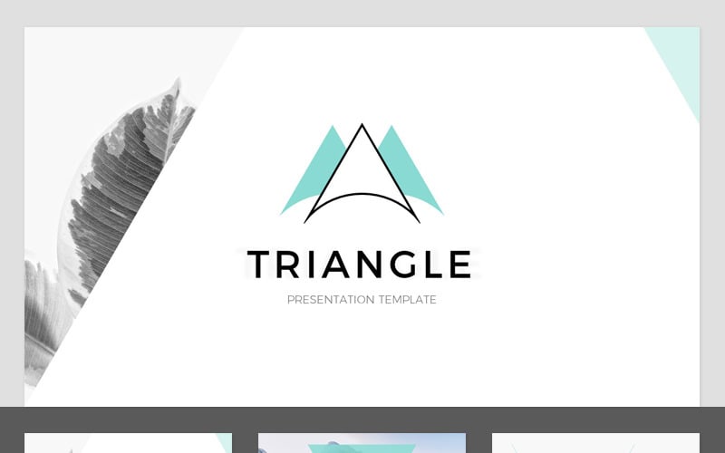 triangle powerpoint template original