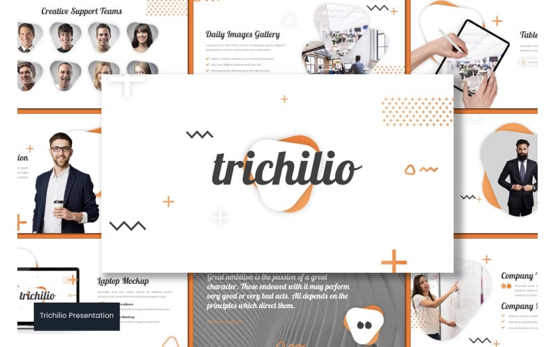 trichilio powerpoint template original