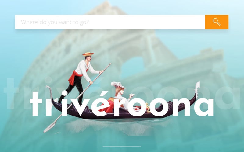triveroona travel powerpoint template original