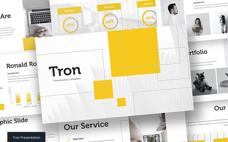 tron powerpoint template original