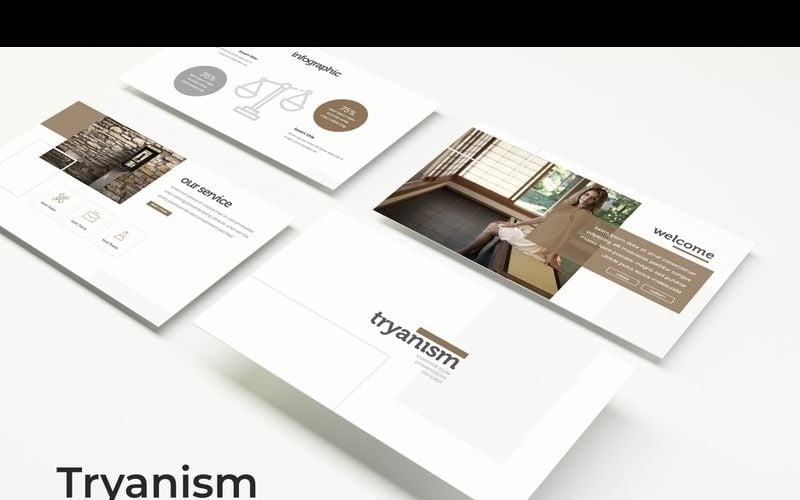 tryanism powerpoint template original