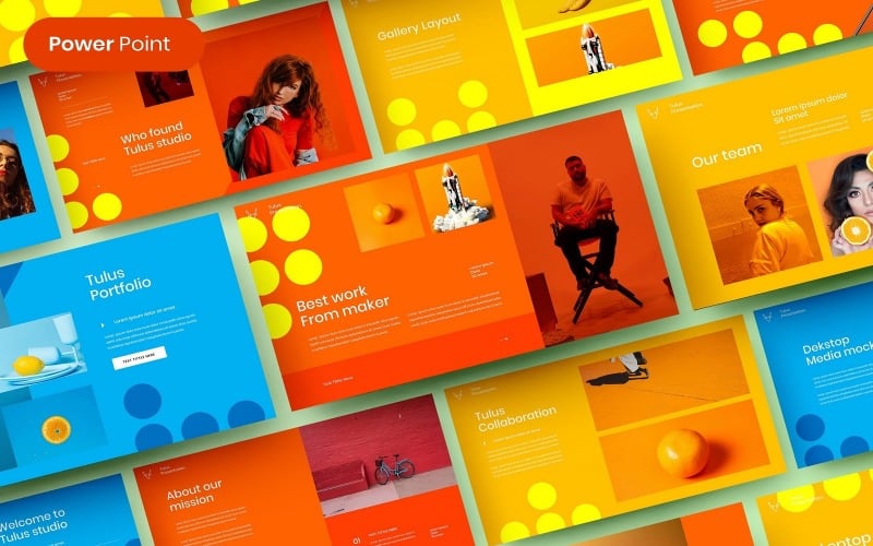 tulus busines powerpoint template original
