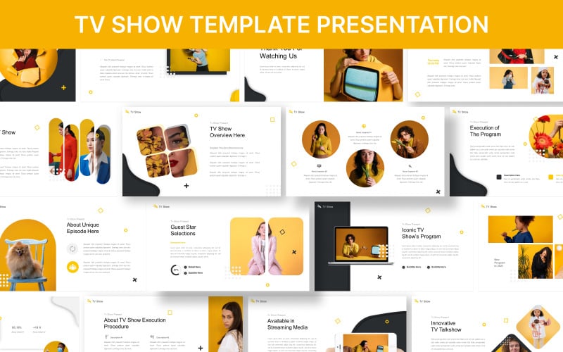 tv show powerpoint presentation templates original