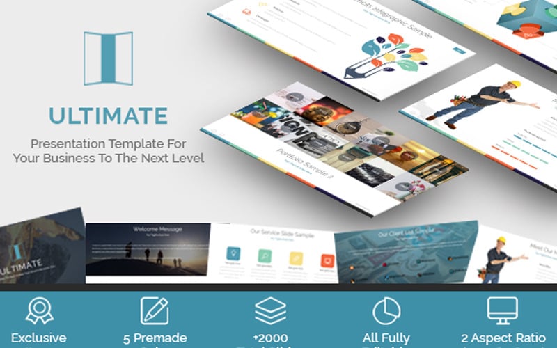 ultimate presentation powerpoint template original