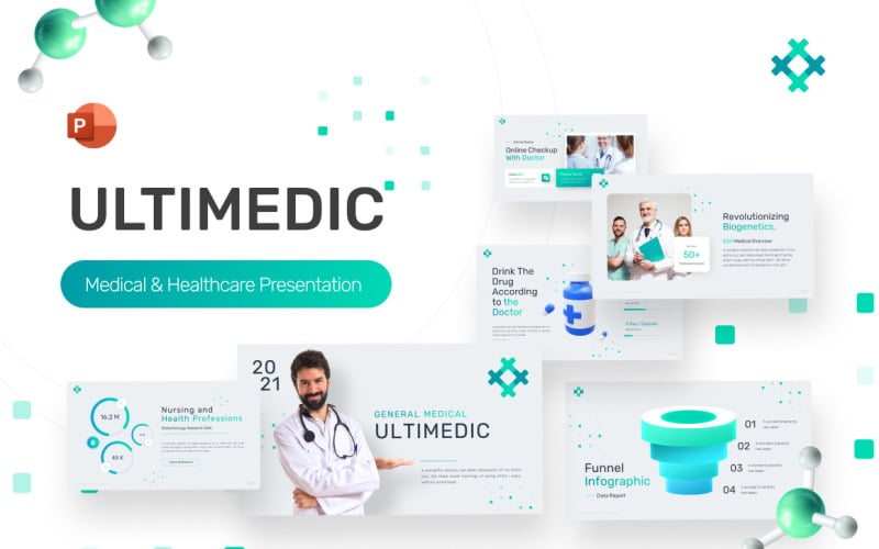 ultimedic medical professional powerpoint template original