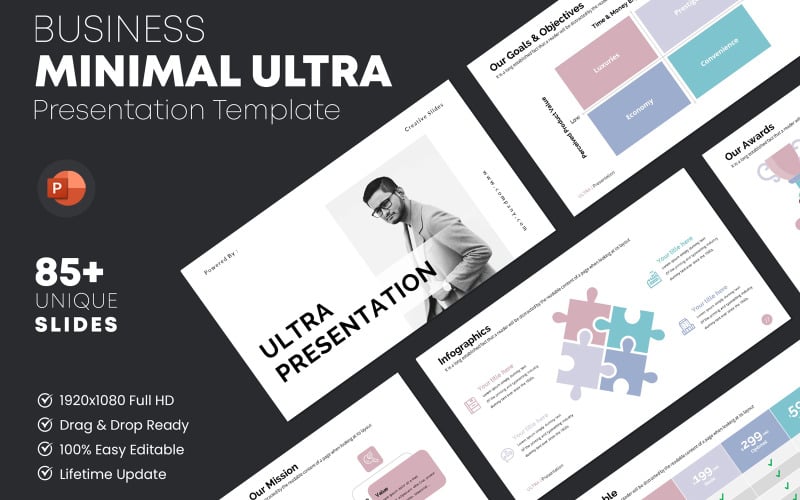 ultra powerpoint presentation template original