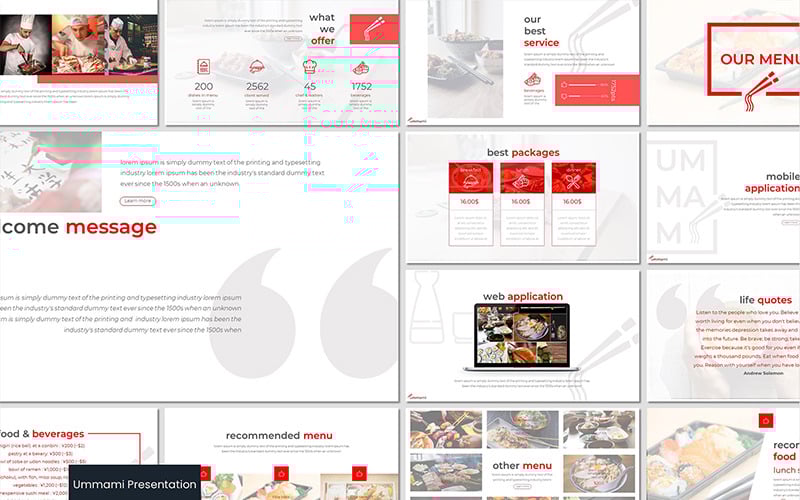ummami powerpoint template original