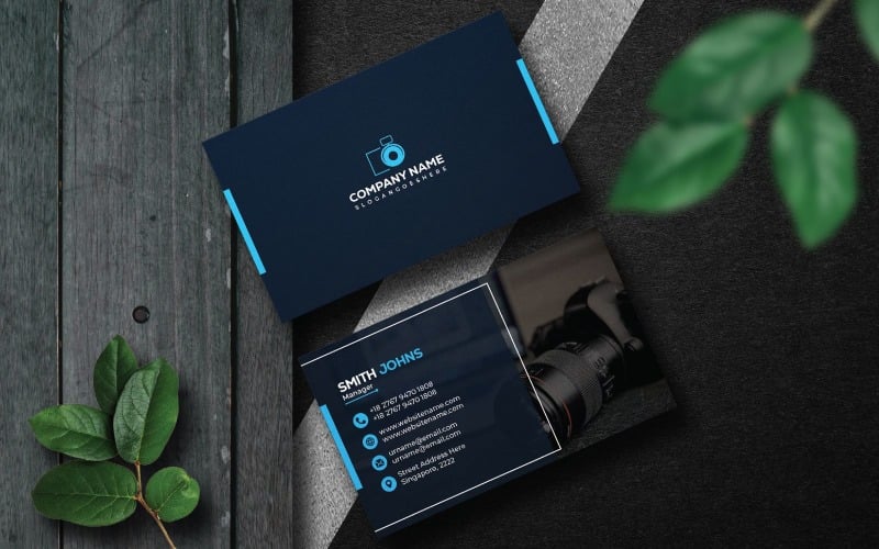 unique and elegant business card templates for photographers original