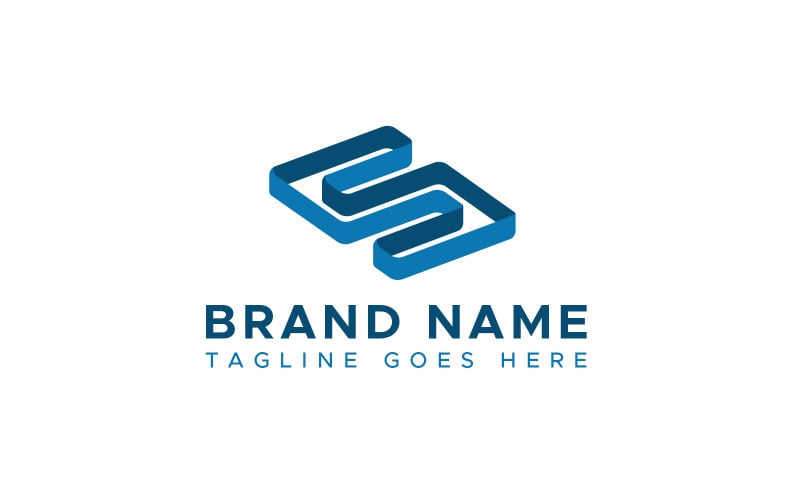unique letter s modern logo design template original