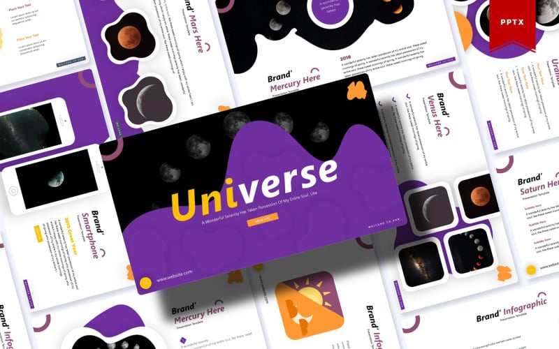 universe powerpoint template original