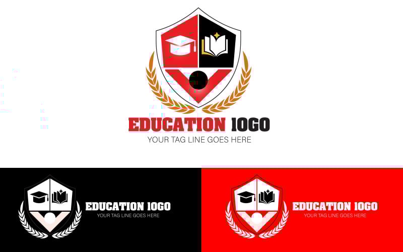 university and collage logo design education logo design template eps pdf ai design original