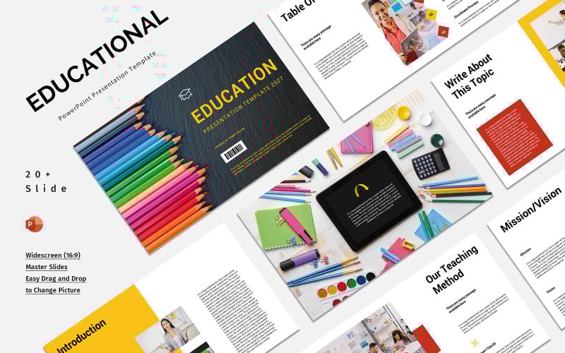 university powerpoint template original