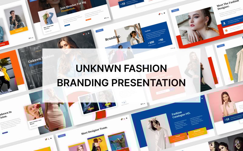 unknwn fashion branding powerpoint presentation template original