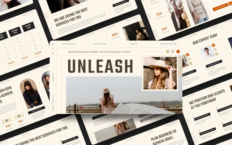unleash business powerpoint template original