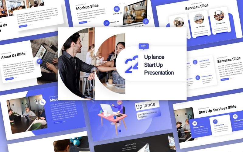 uplance start up multipurpose powerpoint template original