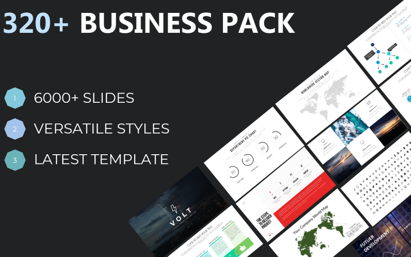 upscale business pack powerpoint templatesclean and creative included original