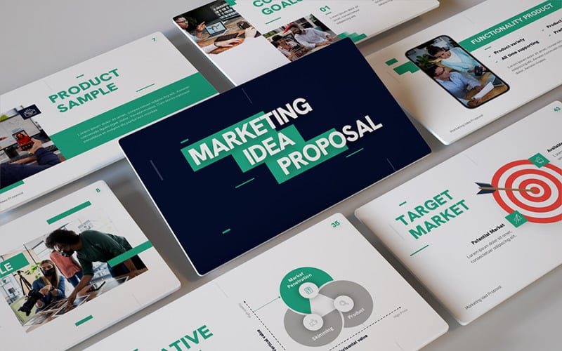 upskill business marketing powerpoint template original