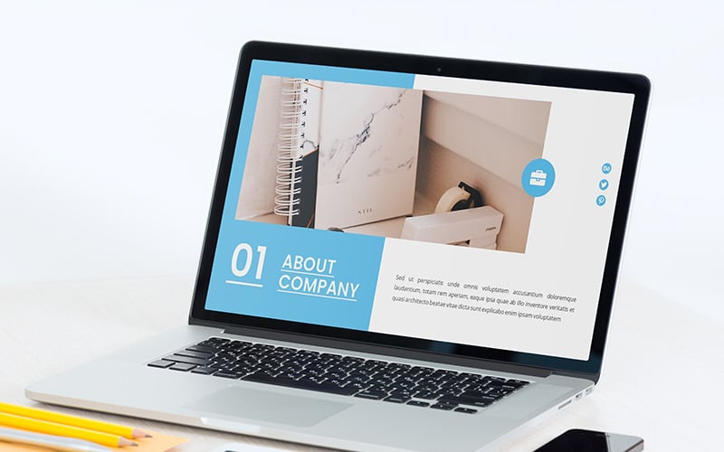 urban creative agency powerpoint template original
