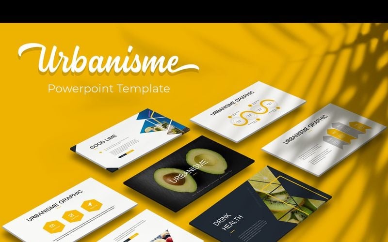 urbanisme powerpoint template original