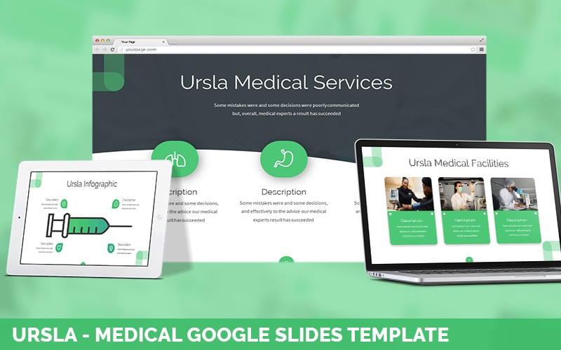 ursla medical powerpoint template original
