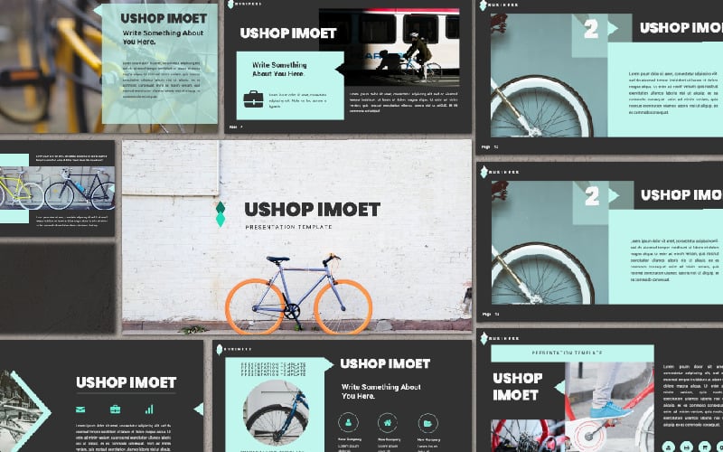 ushop imoet presentation powerpoint template original