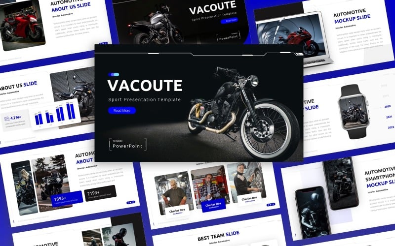 vacoute automotive multipurpose powerpoint template original