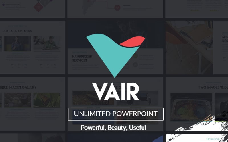 vair powerpoint presentation powerpoint template original