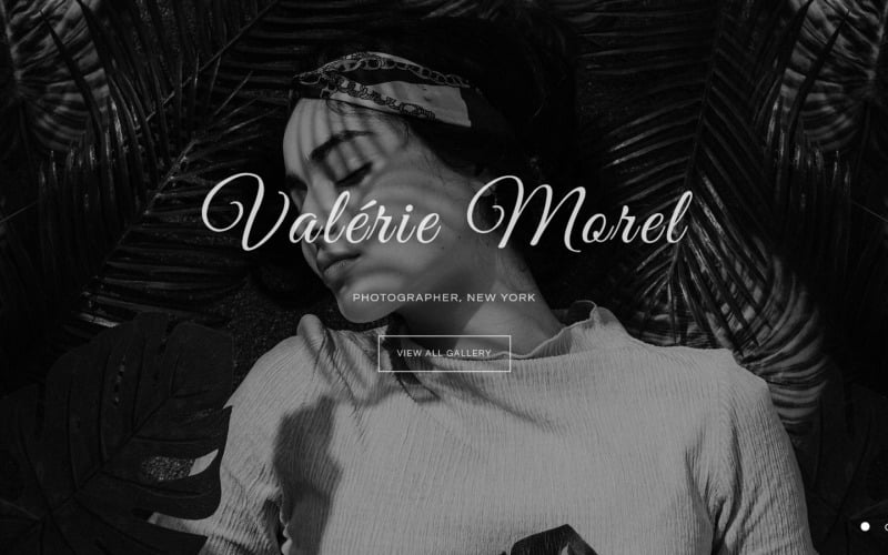 valerie morel photography elegant joomla template original