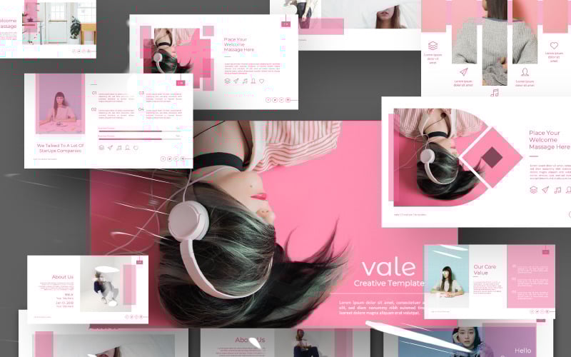 vallery presentation powerpoint template original