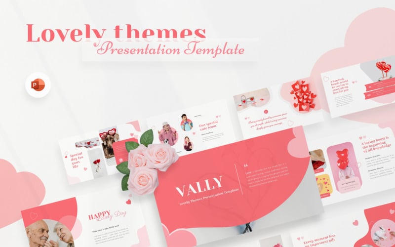 vally lovely themes powerpoint presentation original