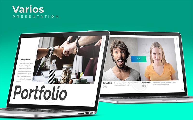 varios powerpoint template original
