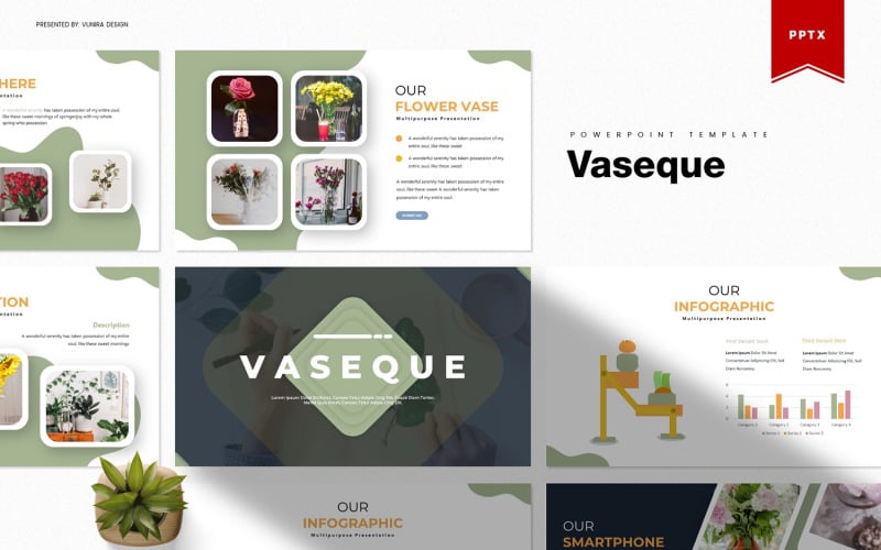 vaseque powerpoint template original