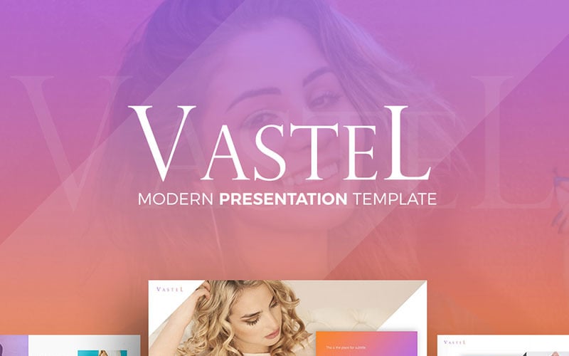 vastel modern powerpoint template original