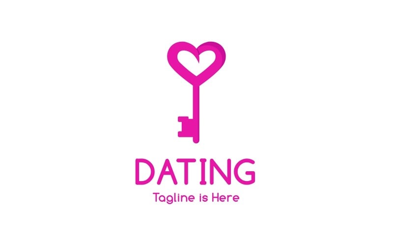 vector dating logo template v original