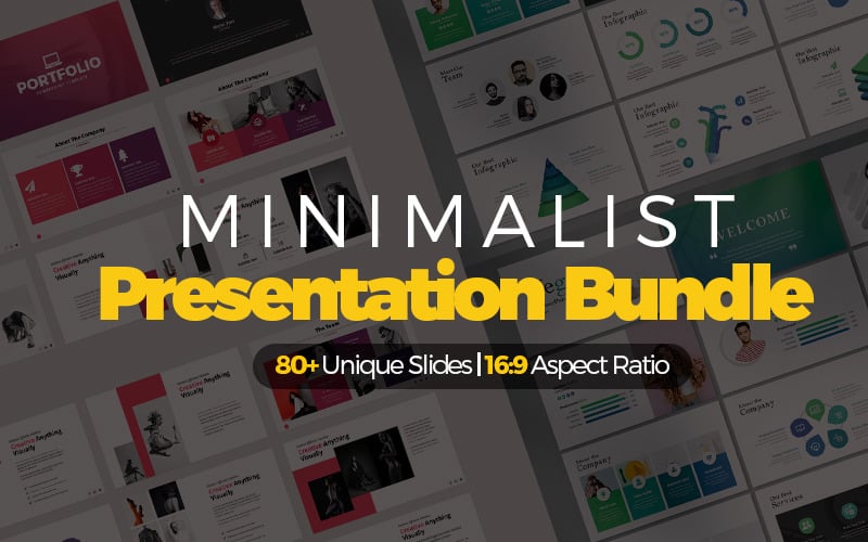 vega creative and minimal presentation bundle powerpoint template original