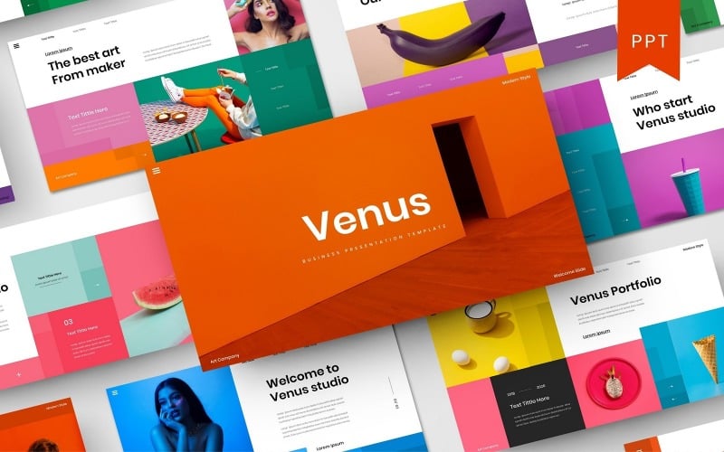 venus business powerpoint template original