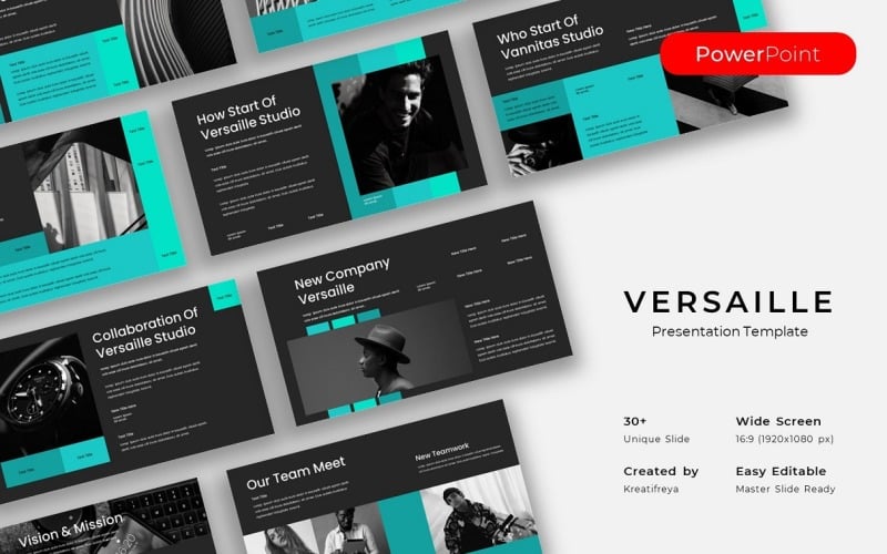 versaille business powerpoint template original