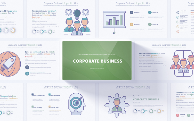 versatile corporate business powerpoint presentation template original