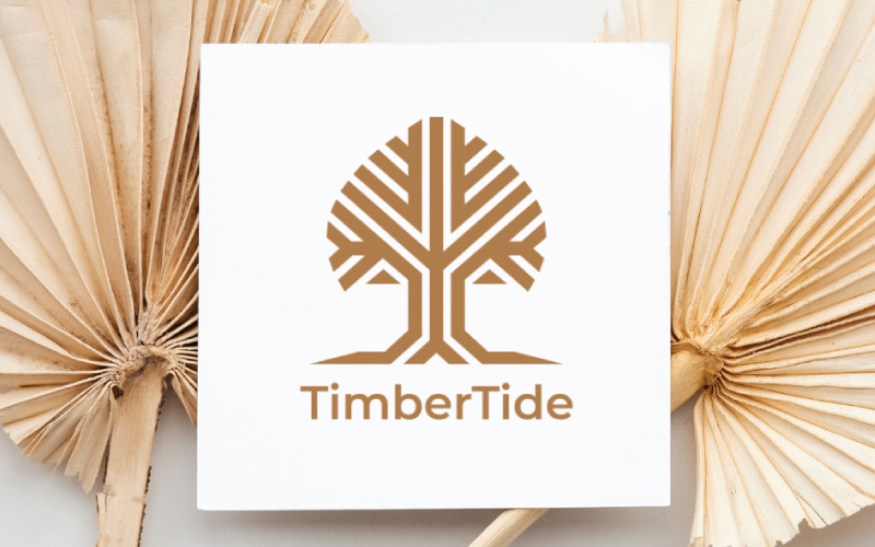 versatile tree logo template for landscaping wellness and green businesses original