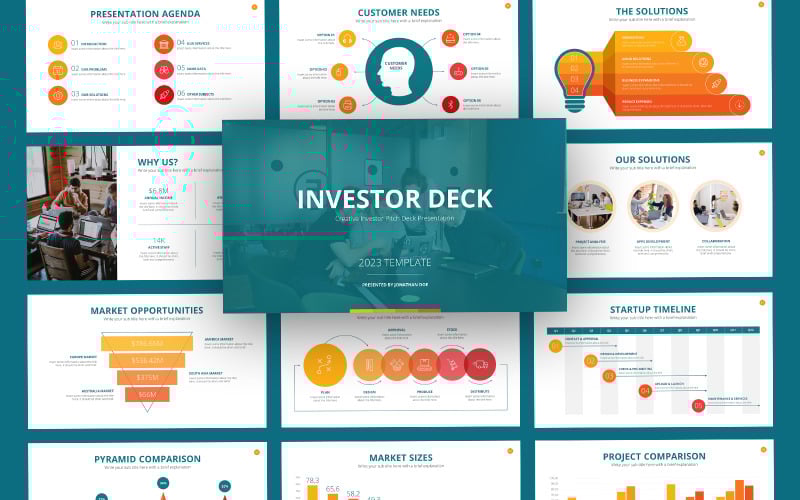 vestari investor deck powerpoint template original