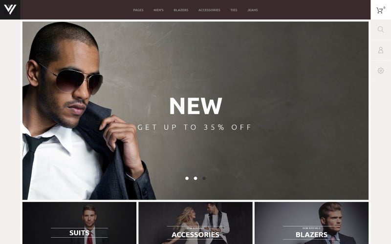 vestes prestashop theme original