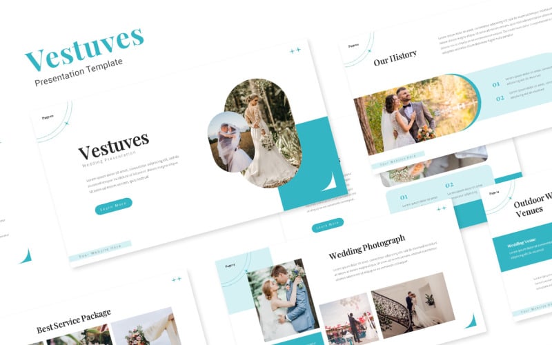 vestuves wedding powerpoint template original