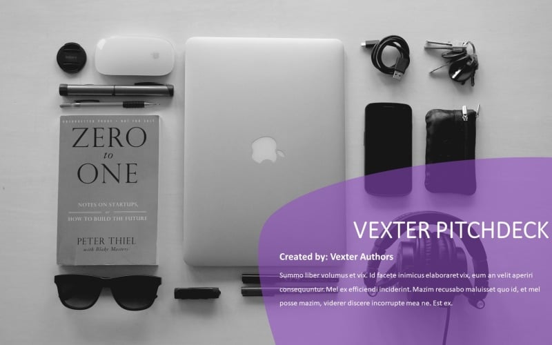 vexter simple business powerpoint template original