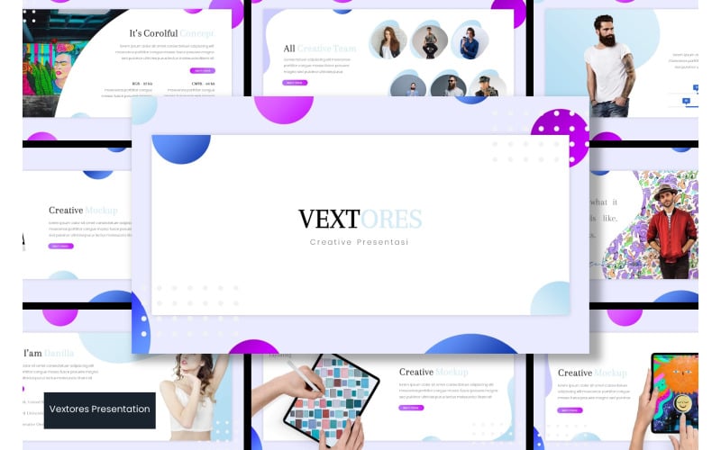 vextores powerpoint template original