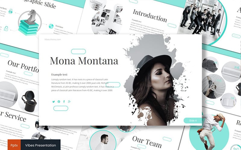 vibes powerpoint template original