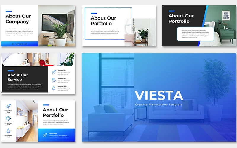 viesta creative powerpoint template original