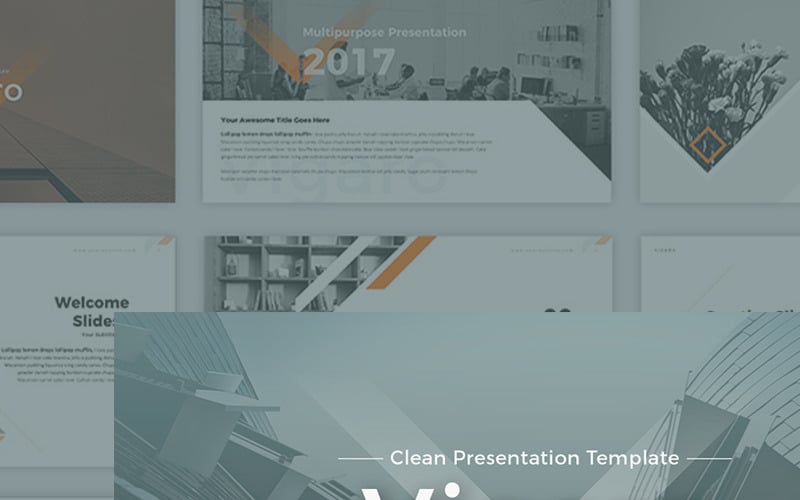 vigaro presentation powerpoint template original